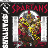 Platoon Items (direct-to-garment print) ALPHA 1st 79th SPARTANS 2nd PLATOON JUN 2026 GRADUATED 6-12-2026