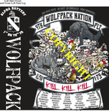Platoon Items (2nd generation print) ALPHA 1st 79th WOLFPACK 4th PLATOON OCT 2023