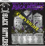 Platoon Items (direct-to-garment print) BRAVO 1st 22nd BLACK RATTLERS 4th PLATOON NOV 2026 PRE-SALE GRADUATING 11-12-2026