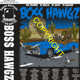Platoon Items (direct-to-garment print) BRAVO 1st 22nd BOSS HAWGZ 3rd PLATOON OCT 2025 PRE-ORDER GRADUATING 10-17-2025