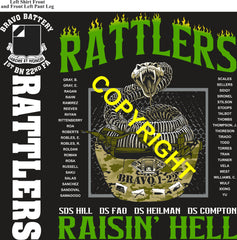 Platoon Items (direct-to-garment print) BRAVO 1st 22nd RATTLERS 4th PLATOON FEB 2026 GRADUATED 2-13-2026