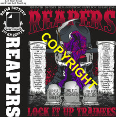 Platoon Items (direct-to-garment print) BRAVO 1st 22nd REAPERS 1st PLATOON FEB 2026 GRADUATED 2-13-2026