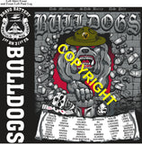 Platoon Items (direct-to-garment print) BRAVO 1st 31st BULLDOGS 3rd PLATOON OCT 2025 GRADUATED 10-31-2025