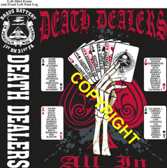 Platoon Items (direct-to-garment print) BRAVO 1st 31st DEATH DEALERS 1st PLATOON OCT 2025 GRADUATED 10-31-2025