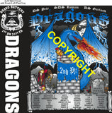 Platoon Items (direct-to-garment print) BRAVO 1st 31st DRAGONS 2nd PLATOON JUN 2026 PRE-SALE GRADUATING 6-5-2026