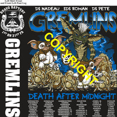 Platoon Items (direct-to-garment print) BRAVO 1st 31st GREMLINS 2nd PLATOON FEB 2026 PRE-ORDER GRADUATING 2-20-2026