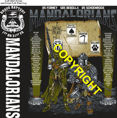 Platoon Items (direct-to-garment print) BRAVO 1st 31st MANDALORIANS 4th PLATOON OCT 2025 GRADUATED 10-31-2025