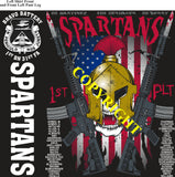 Platoon Items (direct-to-garment print) BRAVO 1st 31st SPARTANS 1st PLATOON JULY 2024