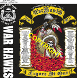 Platoon Items (direct-to-garment print) BRAVO 1st 31st WAR HAWKS 3rd PLATOON SEPT 2026 PRE-SALE GRADUATING 9-4-2026