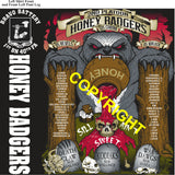 Platoon Items (direct-to-garment print) BRAVO 1st 40th HONEY BADGERS 2nd PLATOON SEPT 2026 PRE-SALE GRADUATING 9-25-2026