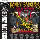 Platoon Items (direct-to-garment print) BRAVO 1st 40th HONEY BADGERS 2nd PLATOON APR 2026 GRADUATED 4-3-2026