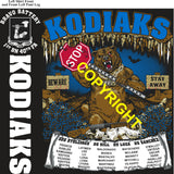 Platoon Items (direct-to-garment print) BRAVO 1st 40th KODIAKS 3rd PLATOON DEC 2025 PRE-ORDER GRADUATING 12-5-2025