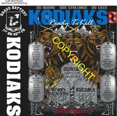 Platoon Items (direct-to-garment print) BRAVO 1st 40th KODIAKS 3rd PLATOON JUL 2026 PRE-SALE GRADUATING 7-3-2026