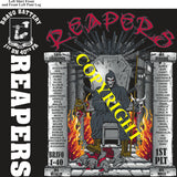 Platoon Items (direct-to-garment print) BRAVO 1st 40th REAPERS 1st PLATOON JUN 2025 GRADUATED 6-20-2025