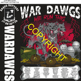 Platoon Items (direct-to-garment print) BRAVO 1st 40th WAR DAWGS 4th PLATOON APR 2026 PRE-SALE GRADUATING 4-3-2026