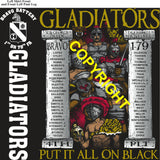 Platoon Items (direct-to-garment print) BRAVO 1st 79th GLADIATORS 4th PLATOON AUG 2026 PRE-SALE GRADUATING 8-28-2026