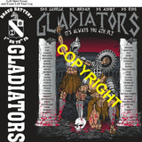 Platoon Items (direct-to-garment print) BRAVO 1st 79th GLADIATORS 4th PLATOON FEB 2026 PRE-ORDER GRADUATING 2-20-2026