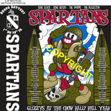 Platoon Items (direct-to-garment print) BRAVO 1st 79th SPARTANS 2nd PLATOON AUG 2026 PRE-SALE GRADUATING 8-28-2026