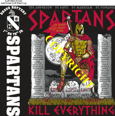 Platoon Items (direct-to-garment print) BRAVO 1st 79th SPARTANS 2nd PLATOON MAY 2025