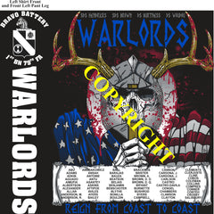 Platoon Items (direct-to-garment print) BRAVO 1st 79th WARLORDS 1st PLATOON MAY 2025 GRADUATED 5-16-2025