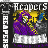 Platoon Items (direct-to-garment print) CHARLIE 1st 22nd REAPERS 3rd PLATOON JUN 2025 GRADUATED 6-6-2025
