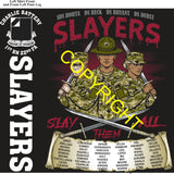 Platoon Items (direct-to-garment print) CHARLIE 1st 22nd SLAYERS 1st PLATOON APR 2026 GRADUATED 4-3-2026
