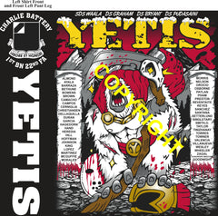 Platoon Items (direct-to-garment print) CHARLIE 1st 22nd YETIS 4th PLATOON JUL 2026 PRE-SALE GRADUATING 7-10-2026