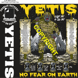 Platoon Items (direct-to-garment print) CHARLIE 1st 22nd YETIS 4th PLATOON SEPT 2025 GRADUATED 9-5-2025