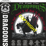 Platoon Items (direct-to-garment print) CHARLIE 1st 31st DRAGOONS 4th PLATOON DEC 2025 PRE-ORDER GRADUATING 12-18-2025