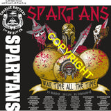 Platoon Items (direct-to-garment print) CHARLIE 1st 31st SPARTANS 1st PLATOON JUL 2026 PRE-SALE GRADUATING 7-10-2026