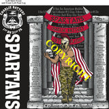 Platoon Items (direct-to-garment print) CHARLIE 1st 31st SPARTANS 1st PLATOON OCT 2026 PRE-SALE GRADUATING 10-2-2026