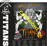 Platoon Items (direct-to-garment print) CHARLIE 1st 40th TITANS 2nd PLATOON FEB 2026 GRADUATED 2-13-2026