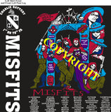 Platoon Items (direct-to-garment print) CHARLIE 1st 79th MISFITS 2nd PLATOON OCT 2026 PRE-SALE GRADUATING 10-16-2026