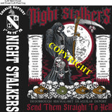 Platoon Items (direct-to-garment print) CHARLIE 1st 79th NIGHT STALKERS 2nd PLATOON APR 2025 GRADUATED 4-3-2025