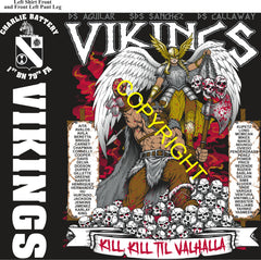 Platoon Items (direct-to-garment print) CHARLIE 1st 79th VIKINGS 4th PLATOON JUL 2026 GRADUATED 7-23-2026