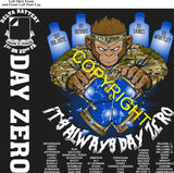 Platoon Items (direct-to-garment print) DELTA 1st 22nd DAY ZERO 4th PLATOON APR 2026 GRADUATED 4-17-2026