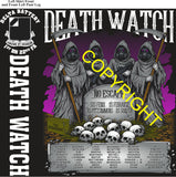 Platoon Items (direct-to-garment print) DELTA 1st 22nd DEATH WATCH 3rd PLATOON APR 2026 GRADUATED 4-17-2026