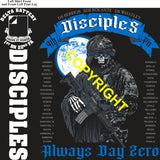 Platoon Items (direct-to-garment print) DELTA 1st 22nd DISCIPLES 4th PLATOON DEC 2025 PRE-ORDER GRADUATING 12-12-2025