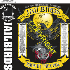 Platoon Items (direct-to-garment print) DELTA 1st 22nd JAILBIRDS 4th PLATOON SEPT 2025 GRADUATED 9-19-2025