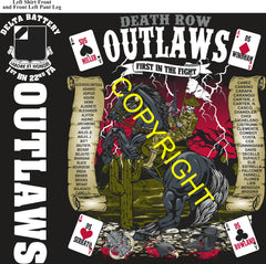 Platoon Items (direct-to-garment print) DELTA 1st 22nd OUTLAWS 1st PLATOON SEPT 2025 GRADUATED 9-19-2025