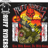 Platoon Items (direct-to-garment print) DELTA 1st 22nd RUFF RYDERS 2nd PLATOON OCT 2026 PRE-SALE GRADUATING 10-9-2026