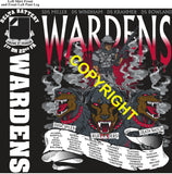 Platoon Items (direct-to-garment print) DELTA 1st 22nd WARDENS 1st PLATOON DEC 2025 PRE-ORDER GRADUATING 12-12-2025