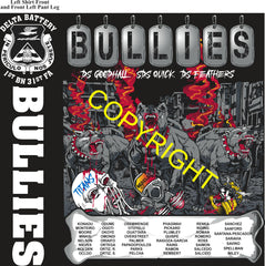 Platoon Items (direct-to-garment print) DELTA 1st 31st BULLIES 3rd PLATOON MAR 2026 PRE-SALE GRADUATING 3-13-2026