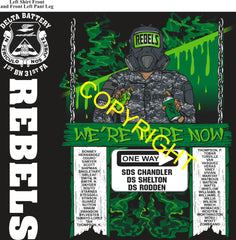 Platoon Items (direct-to-garment print) DELTA 1st 31st REBELS 4th PLATOON MAR 2026 PRE-SALE GRADUATING 3-13-2026