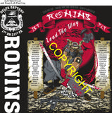 Platoon Items (direct-to-garment print) DELTA 1st 31st RONINS 1st PLATOON JUN 2026 GRADUATED 6-12-2026