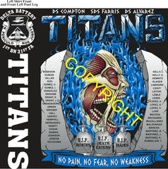 Platoon Items (direct-to-garment print) DELTA 1st 31st TITANS 2nd PLATOON NOV 2025 GRADUATED 11-14-2025