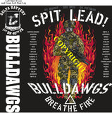 Platoon Items (direct-to-garment print) DELTA 1st 40th BULL DAWGS 4th PLATOON JULY 2025 GRADUATED 7-11-25