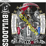 Platoon Items (direct-to-garment print) DELTA 1st 40th BULLDOGS 4th PLATOON FEB 2026 GRADUATED 2-6-2026