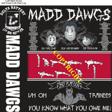 Platoon Items (direct-to-garment print) DELTA 1st 40th MADD DAWGS 2nd PLATOON JULY 2025 GRADUATED 7-11-25