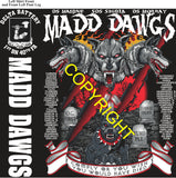 Platoon Items (direct-to-garment print) DELTA 1st 40th MADD DAWGS 2nd PLATOON OCT 2025 GRADUATED 10-10-2025